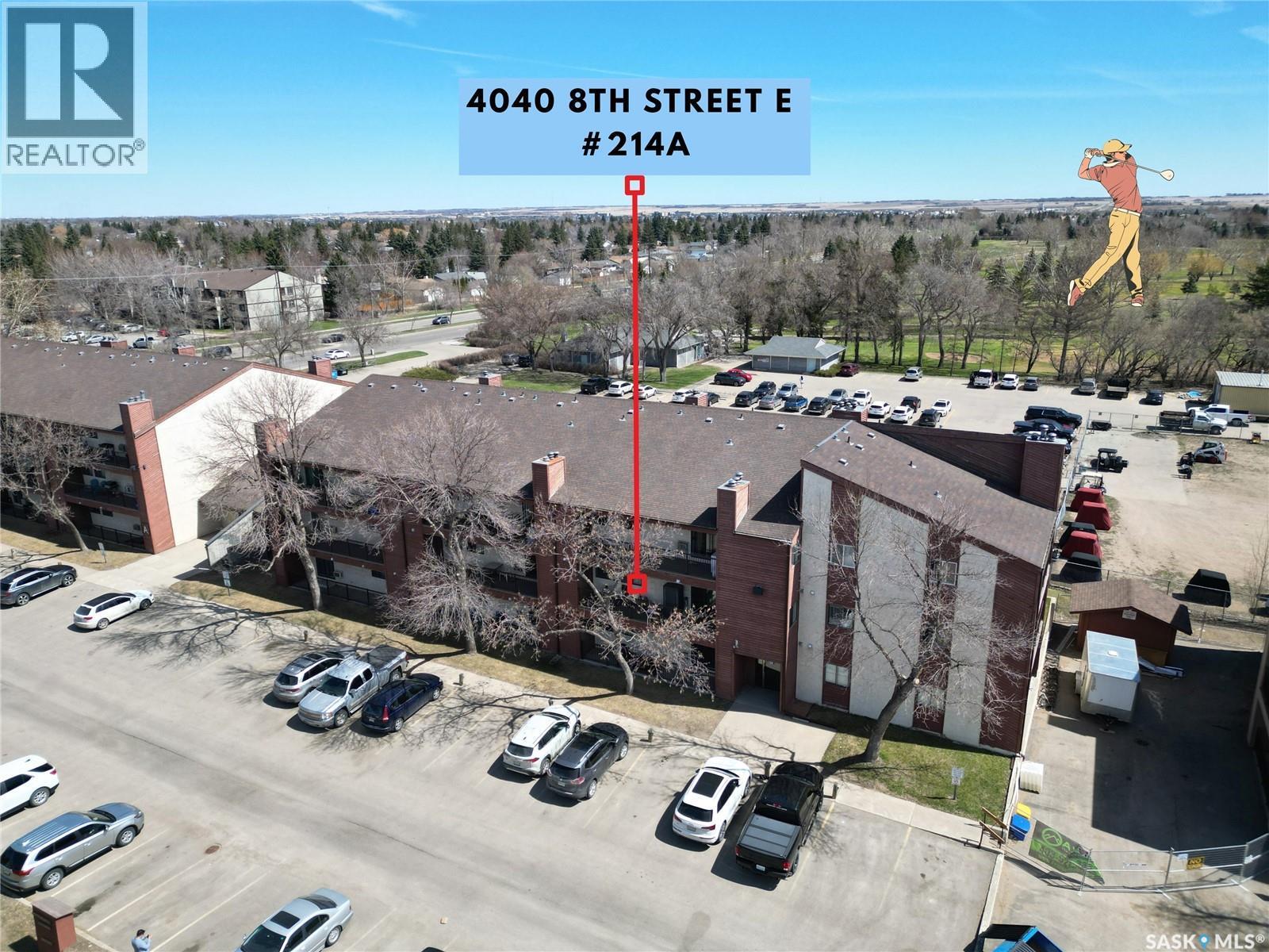 214A 4040 8Th Street E, Saskatoon, SK - Outdoor With View