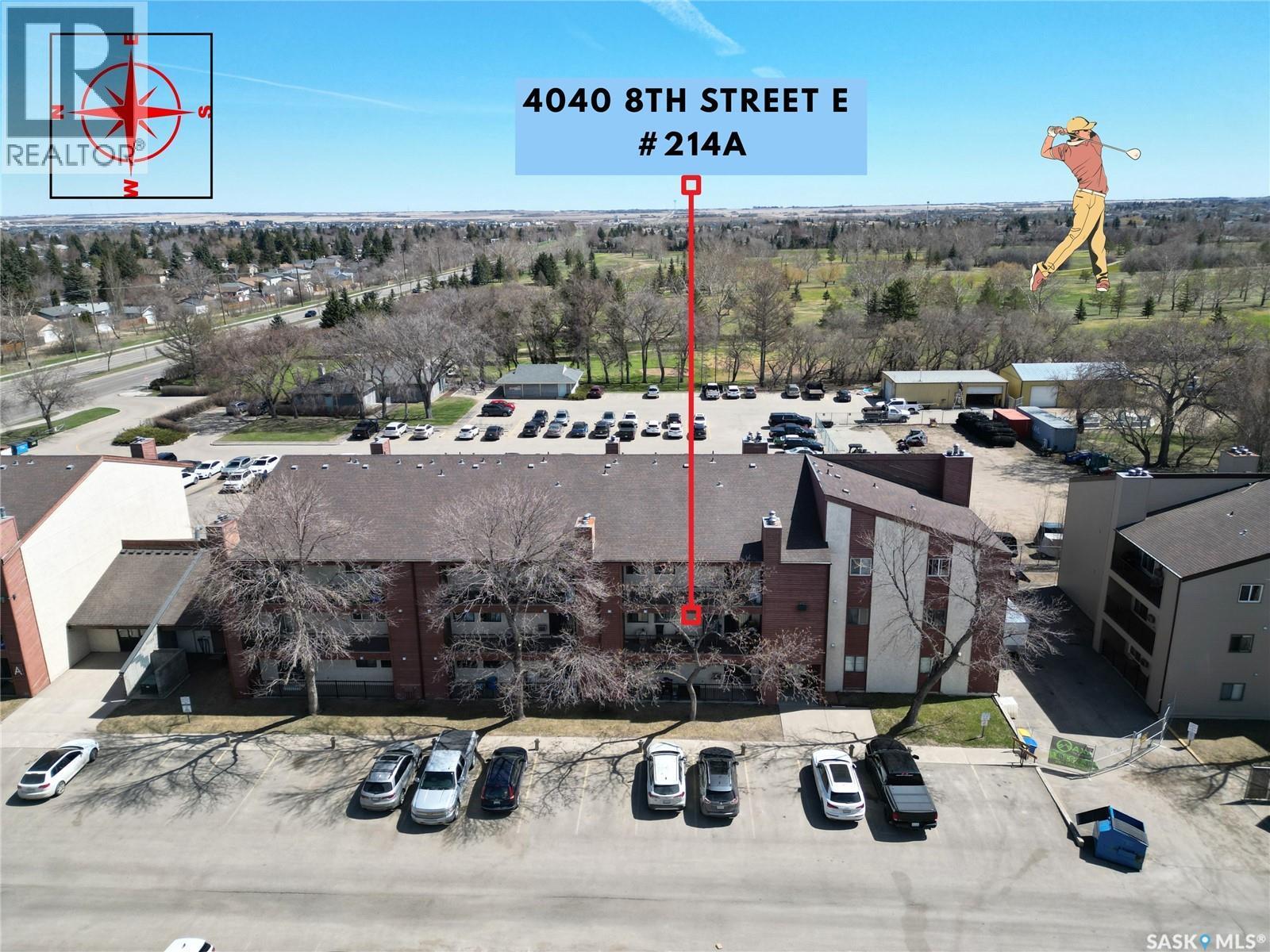 214A 4040 8Th Street E, Saskatoon, SK - Outdoor With View