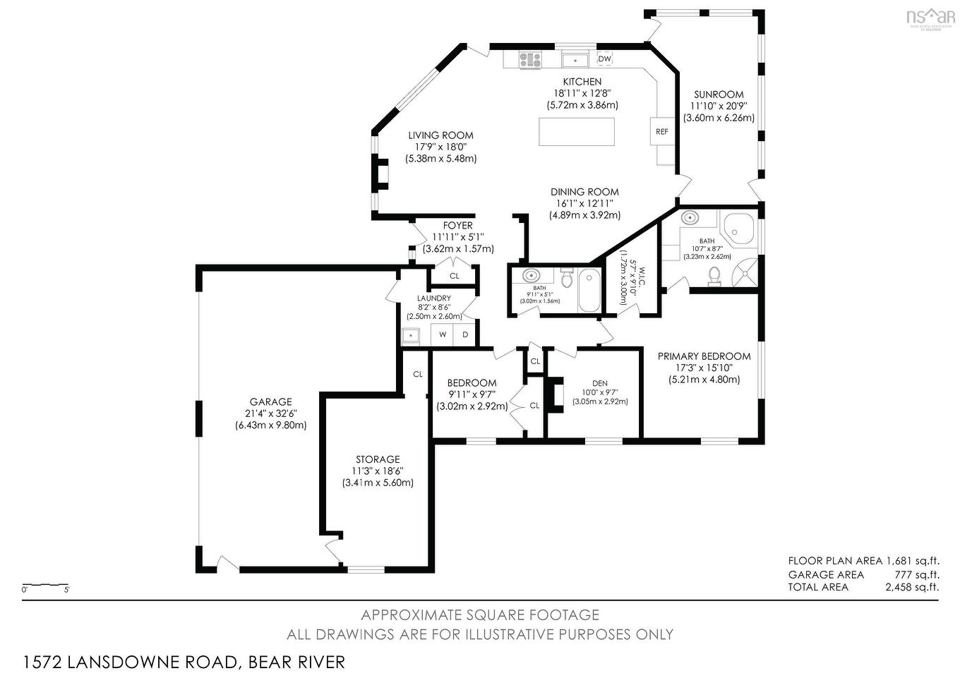 1572 Lansdowne Road, Bear River, NS