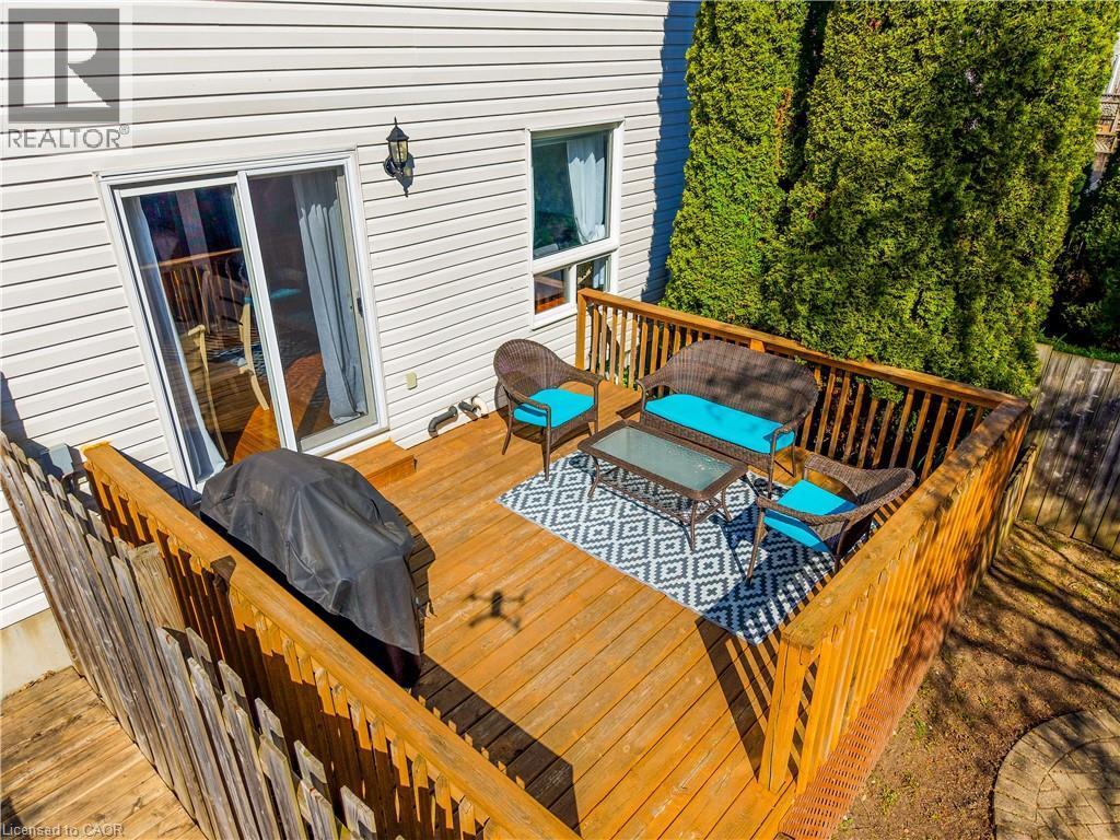 18 Prosperity Drive, Kitchener, ON - Outdoor With Deck Patio Veranda With Exterior