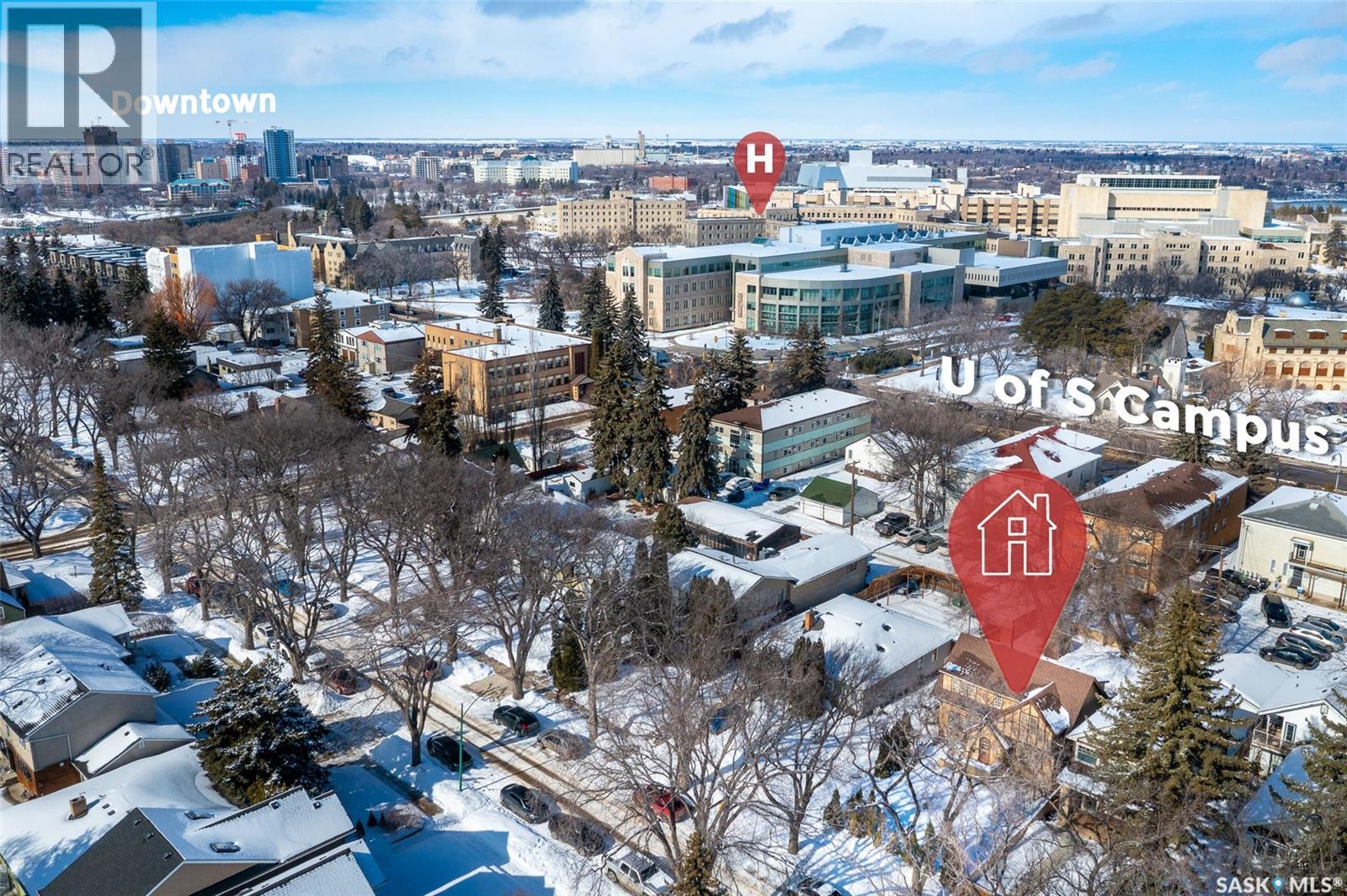 1325 Elliott Street, Saskatoon, SK - Outdoor With View