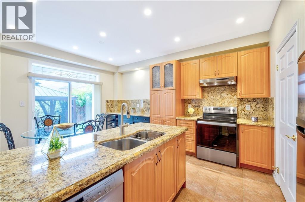 241 Duff Crescent, Milton, ON - Indoor Photo Showing Kitchen With Double Sink