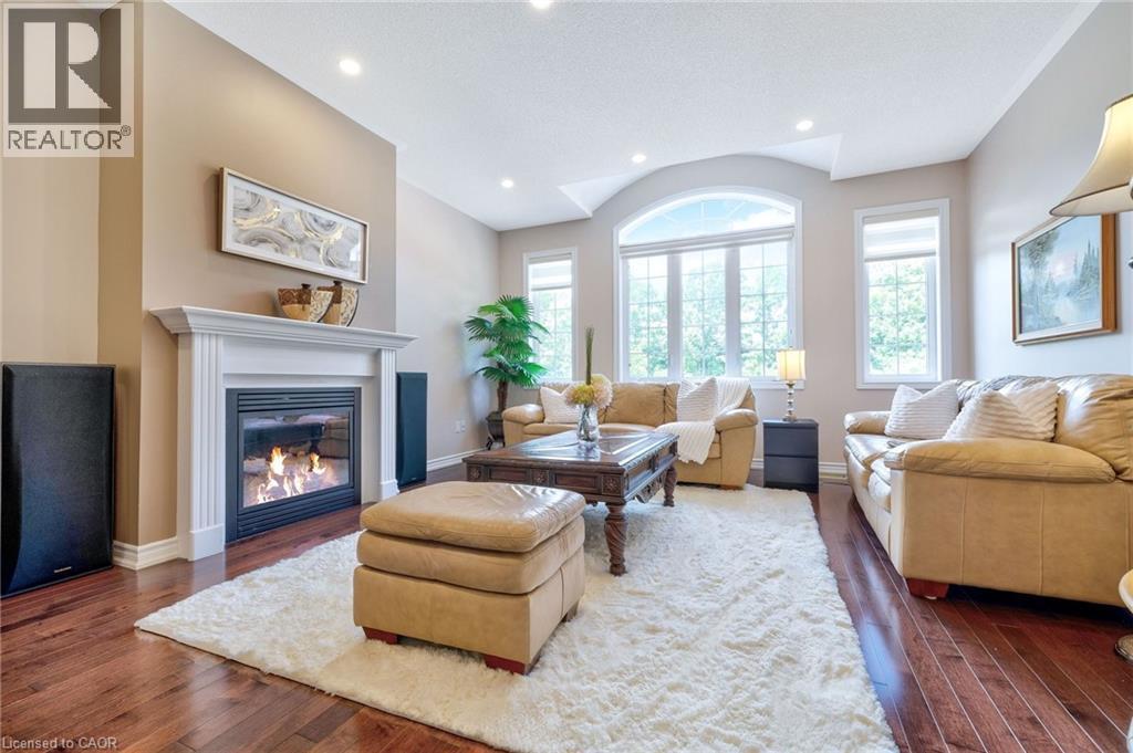 241 Duff Crescent, Milton, ON - Indoor Photo Showing Living Room With Fireplace