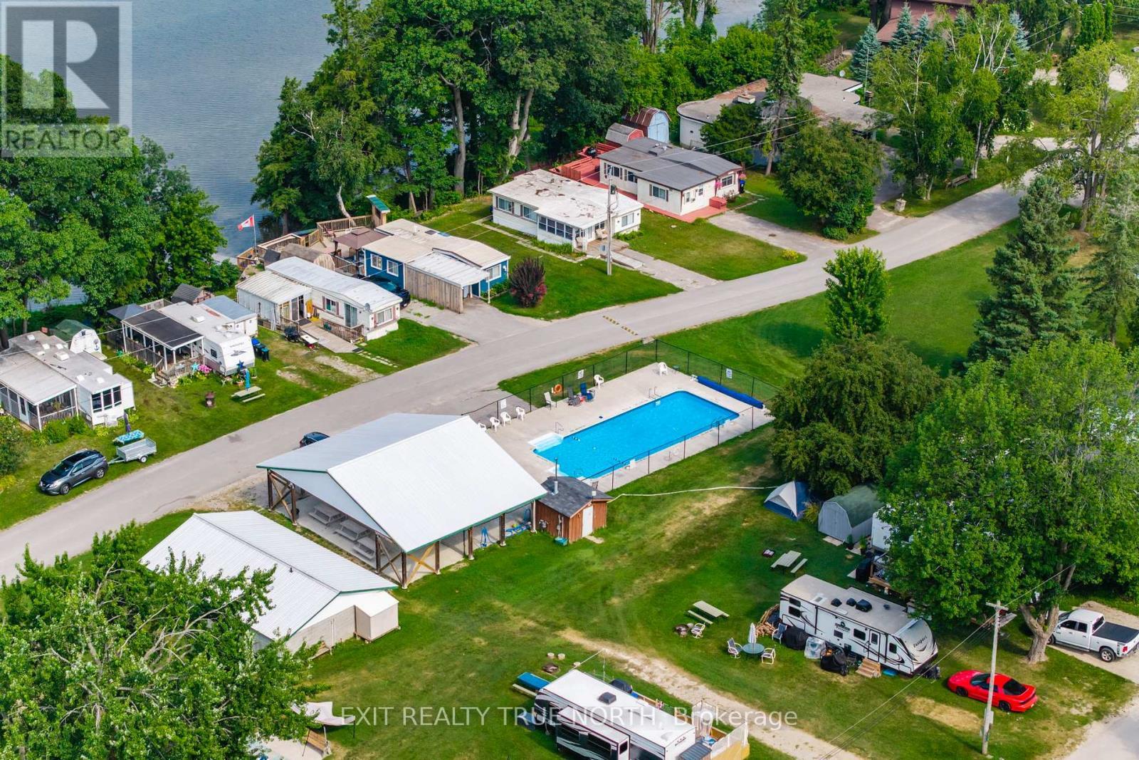 19 Vics Road, Midland, ON - Outdoor With In Ground Pool With View