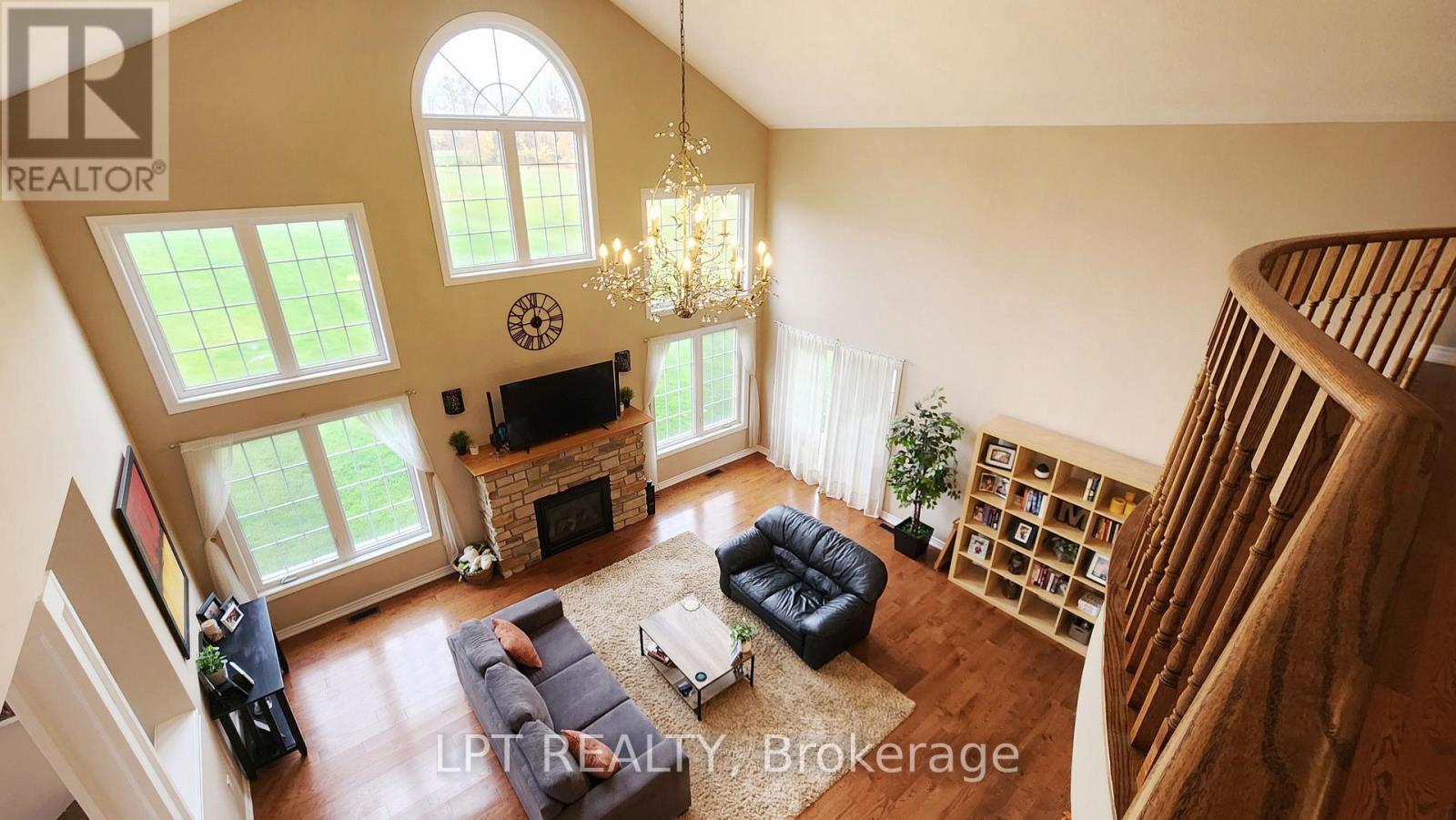 12 Plowright Road, Springwater, ON - Indoor With Fireplace