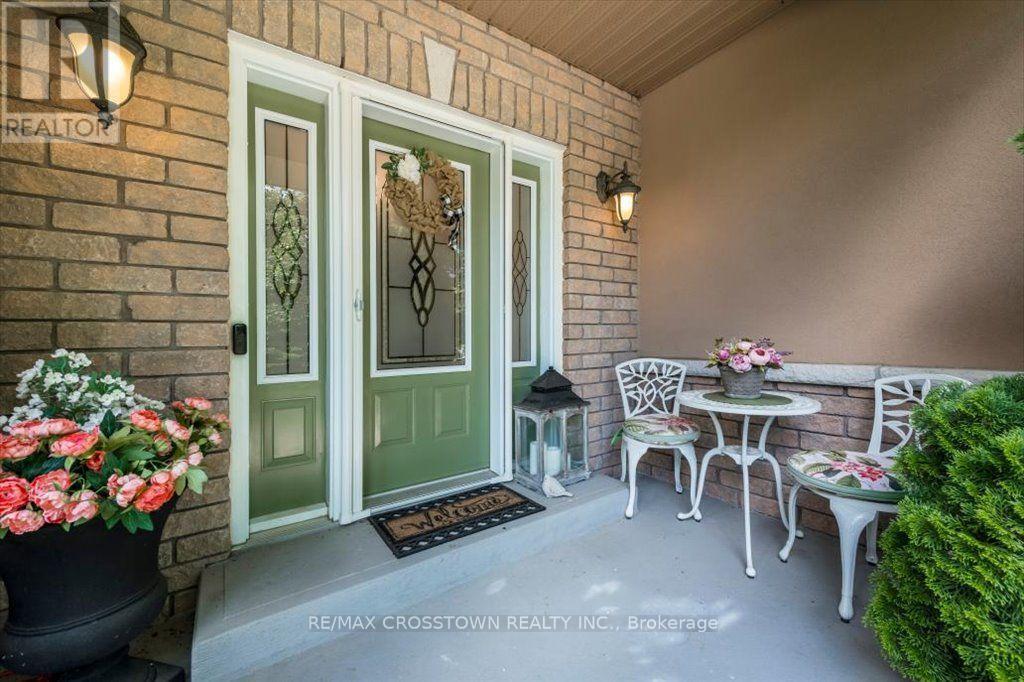 Covered Front Porch - 5 Pine Hill Drive, Springwater, ON - Outdoor With Deck Patio Veranda With Exterior