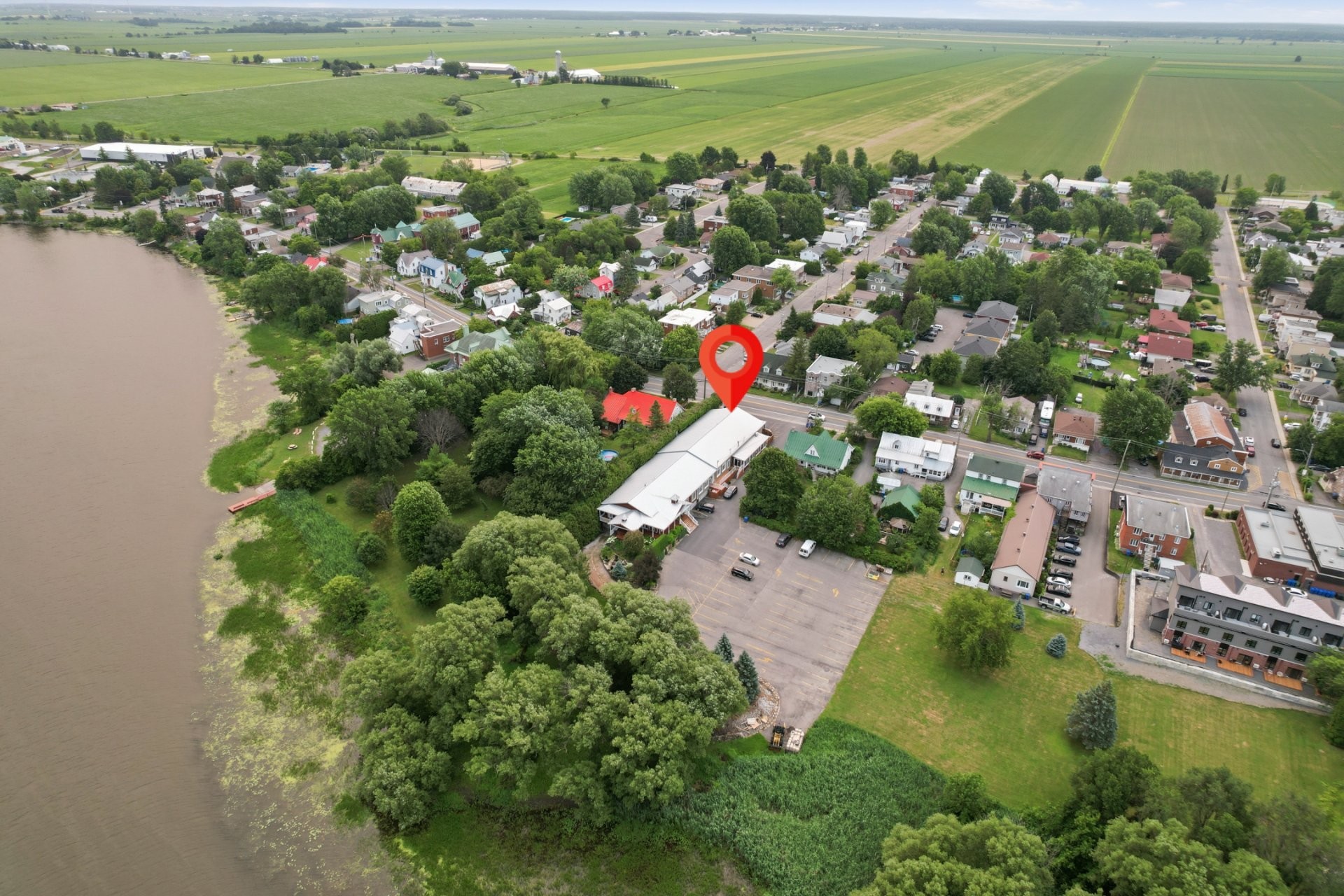 Photo aérienne - 1-158 Rue St-Joseph, Sainte-Martine, QC - Outdoor With View