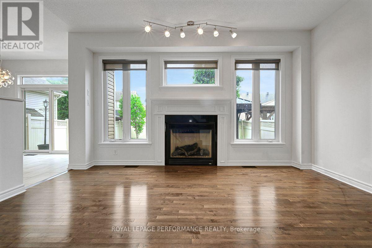 171 Trail Side Circle, Ottawa, ON - Indoor Photo Showing Living Room With Fireplace