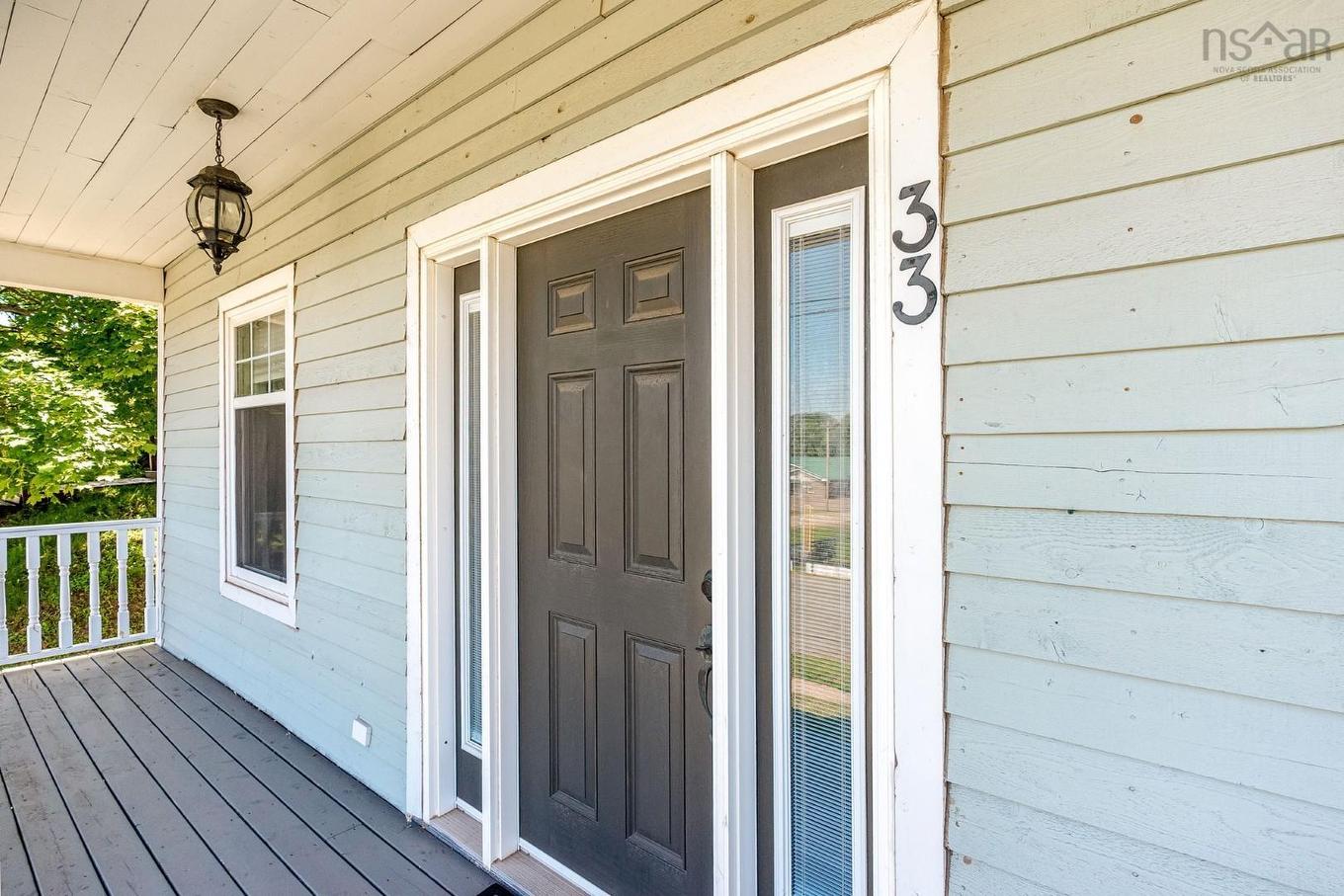33 Beacon Street, Amherst, NS - Outdoor With Deck Patio Veranda With Exterior