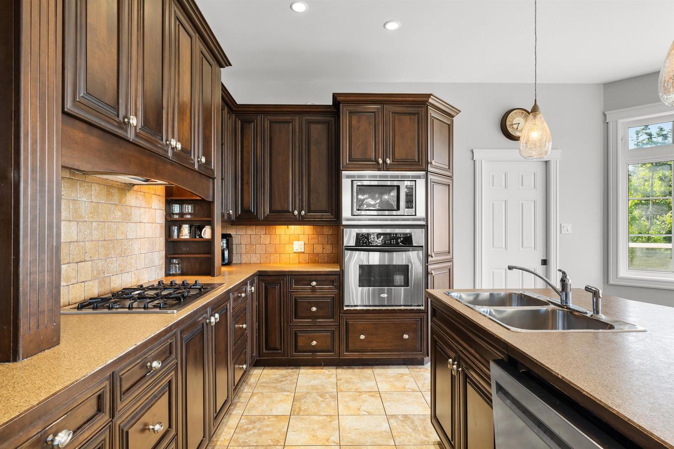 40 Sunset Drive, Souris, PE - Indoor Photo Showing Kitchen With Double Sink