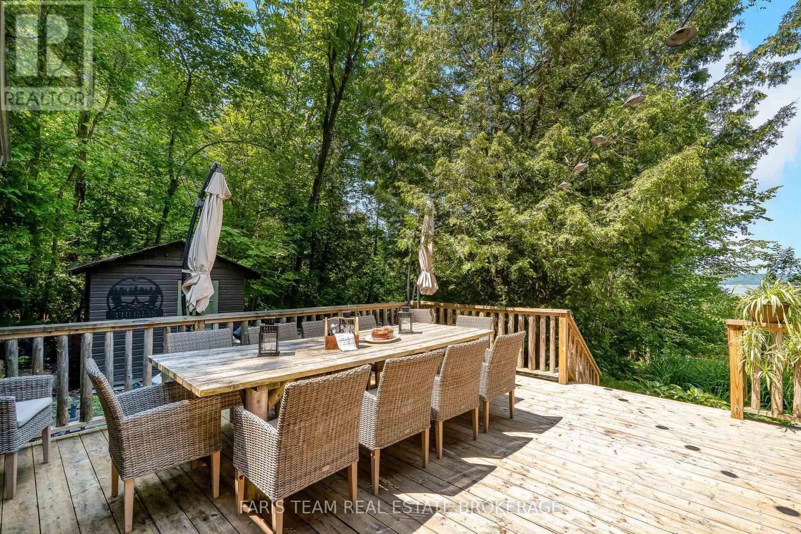 108 Shoreline Road, Tiny, ON - Outdoor With Deck Patio Veranda