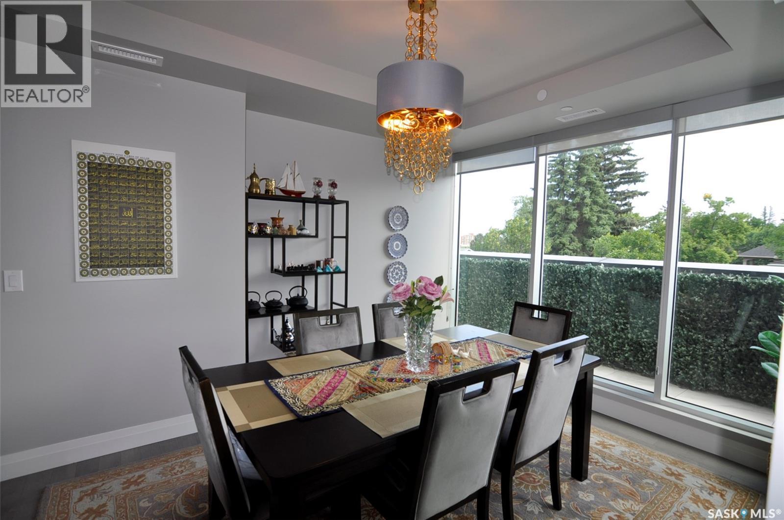 302 637 University Drive, Saskatoon, SK - Indoor Photo Showing Dining Room