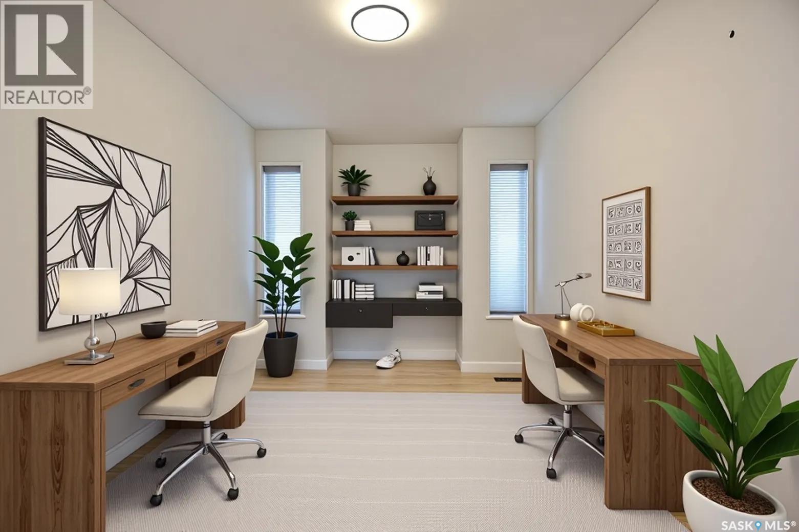 3544 Basswood Grove, Regina, SK - Indoor Photo Showing Office
