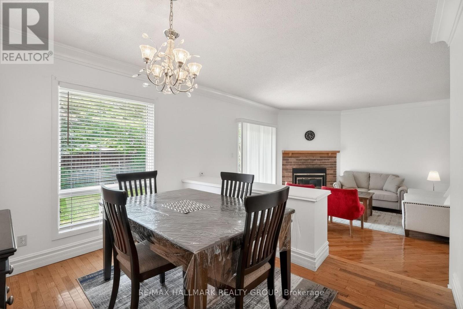 1769 Bromont Way, Ottawa, ON - Indoor Photo Showing Dining Room With Fireplace