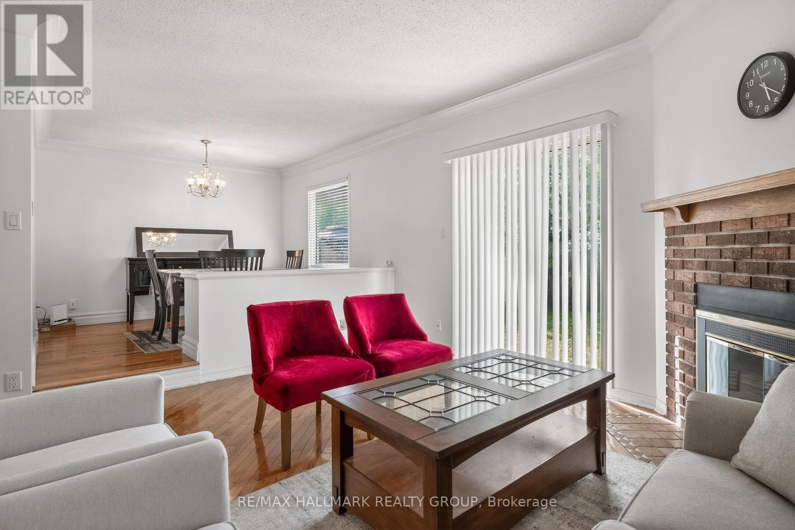 1769 Bromont Way, Ottawa, ON - Indoor Photo Showing Living Room With Fireplace