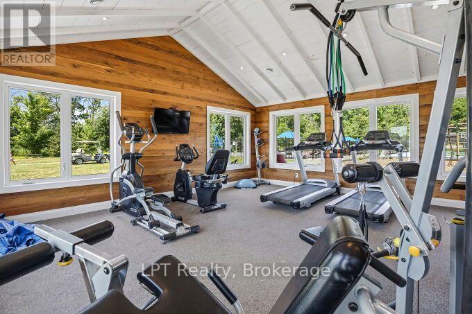 Need a Workout? - Lba047 - 1235 Villiers Line, Otonabee-South Monaghan, ON - Indoor Photo Showing Gym Room