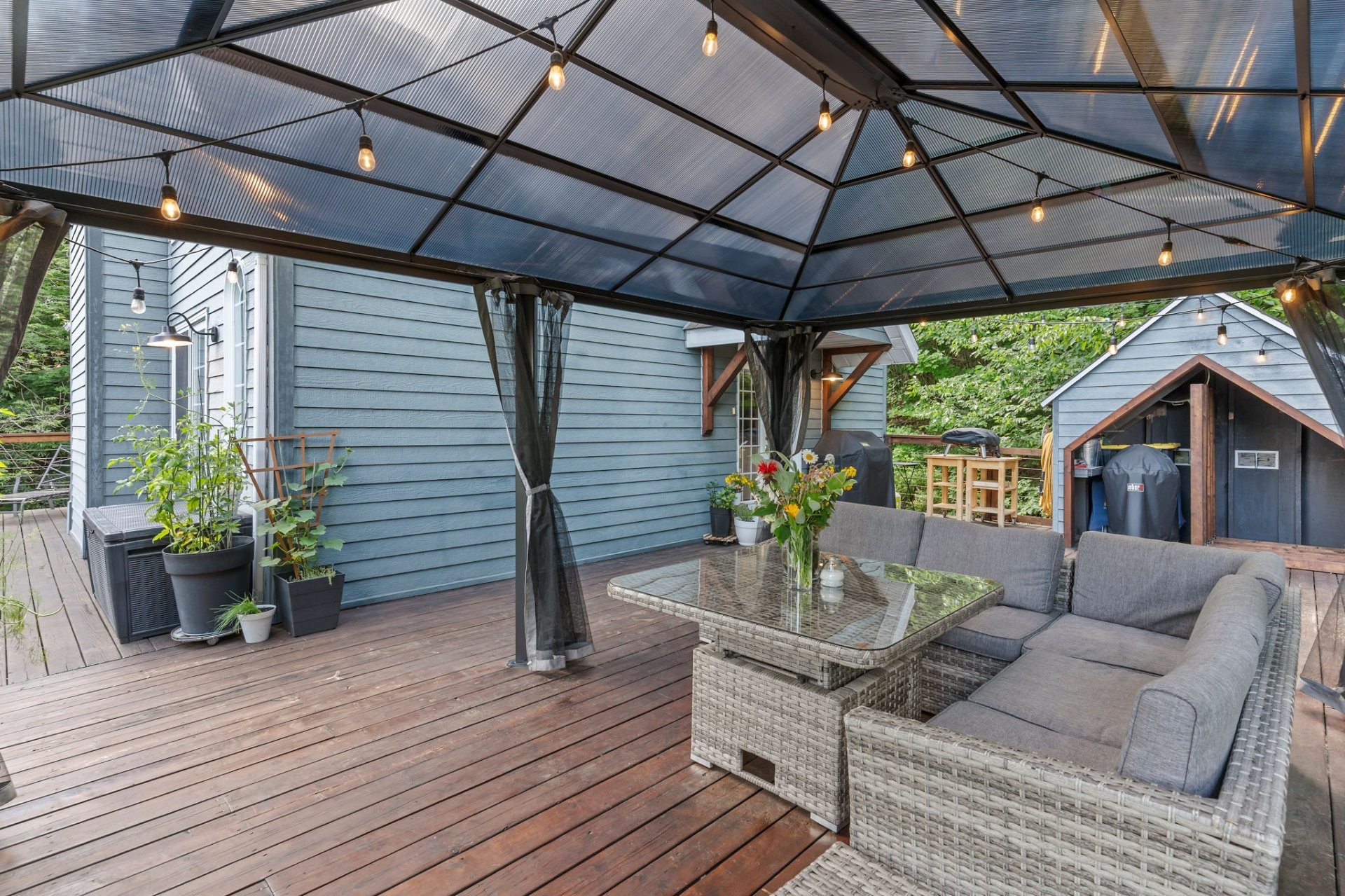 Balcon - 3 Rue Susan, Morin-Heights, QC - Outdoor With Deck Patio Veranda