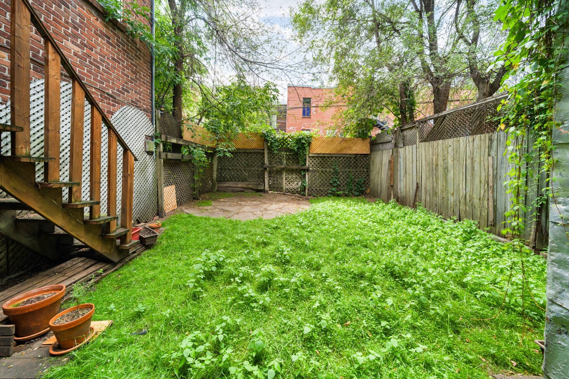 Courtyard - 4452 Rue Rivard, Montréal (Le Plateau-Mont-Royal), QC - Outdoor