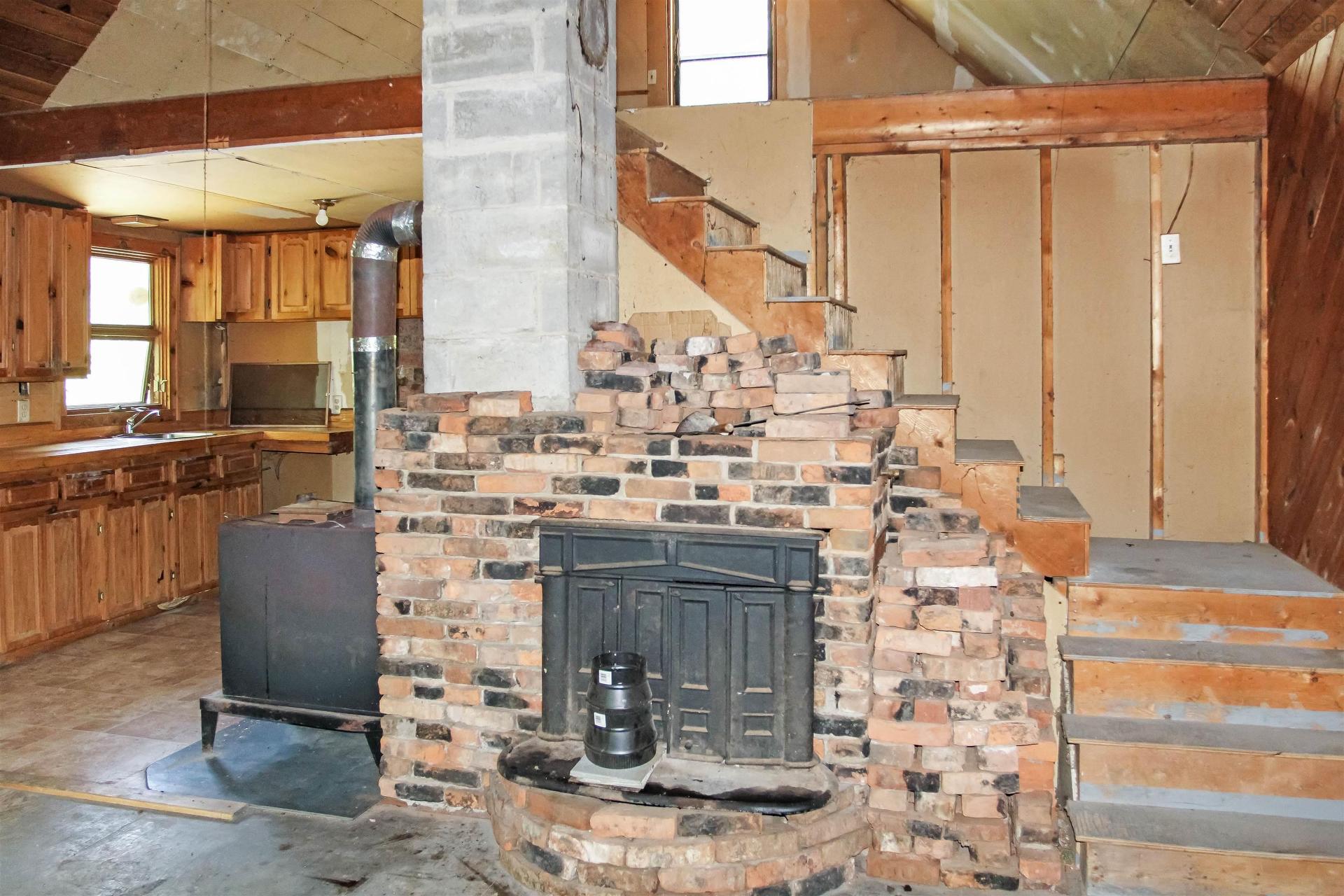 2113 Fire Lane, Torbrook, NS - Indoor With Fireplace