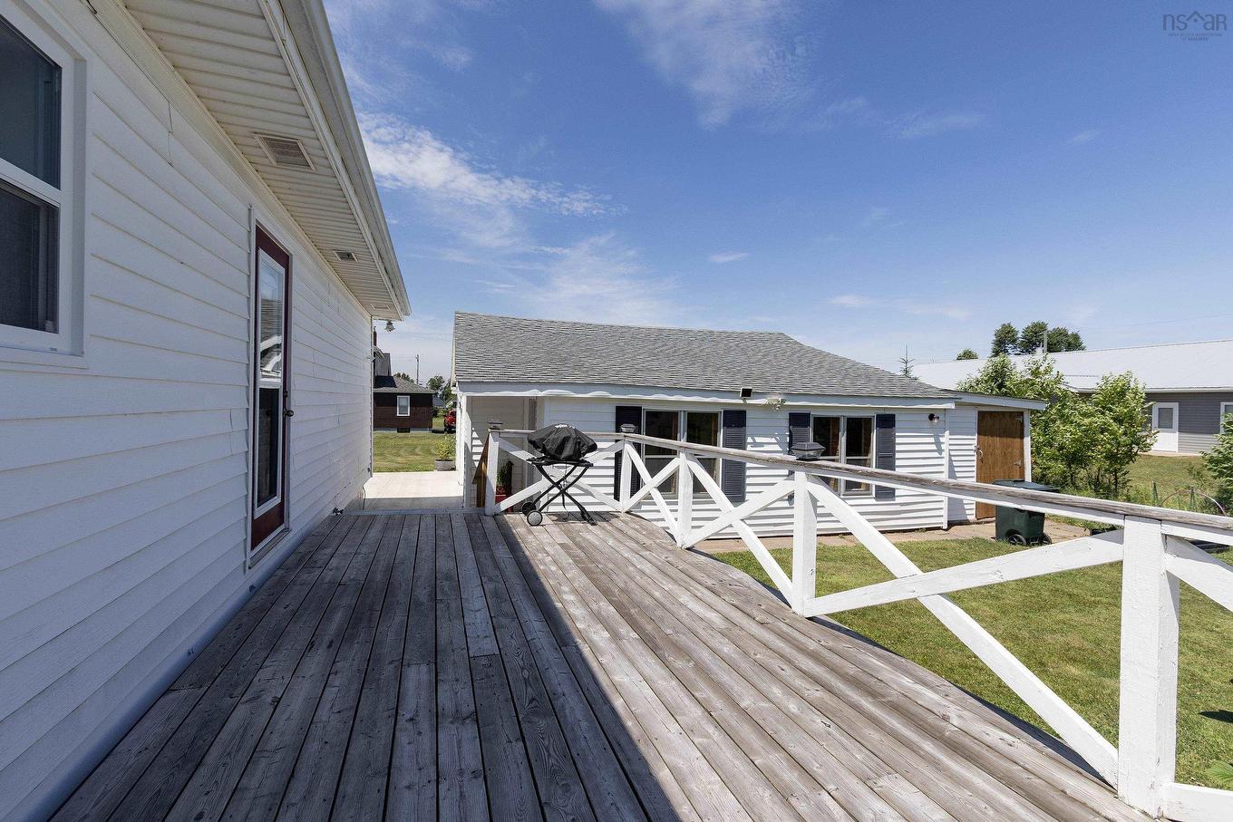 12 Central Avenue, Amherst, NS - Outdoor With Deck Patio Veranda With Exterior