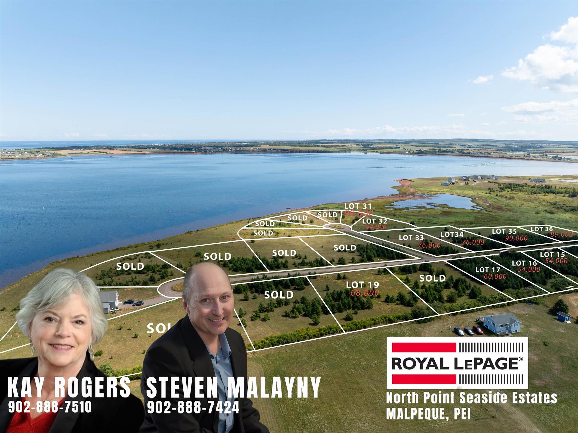 Lot 14 North Point Seaside, Malpeque, PE