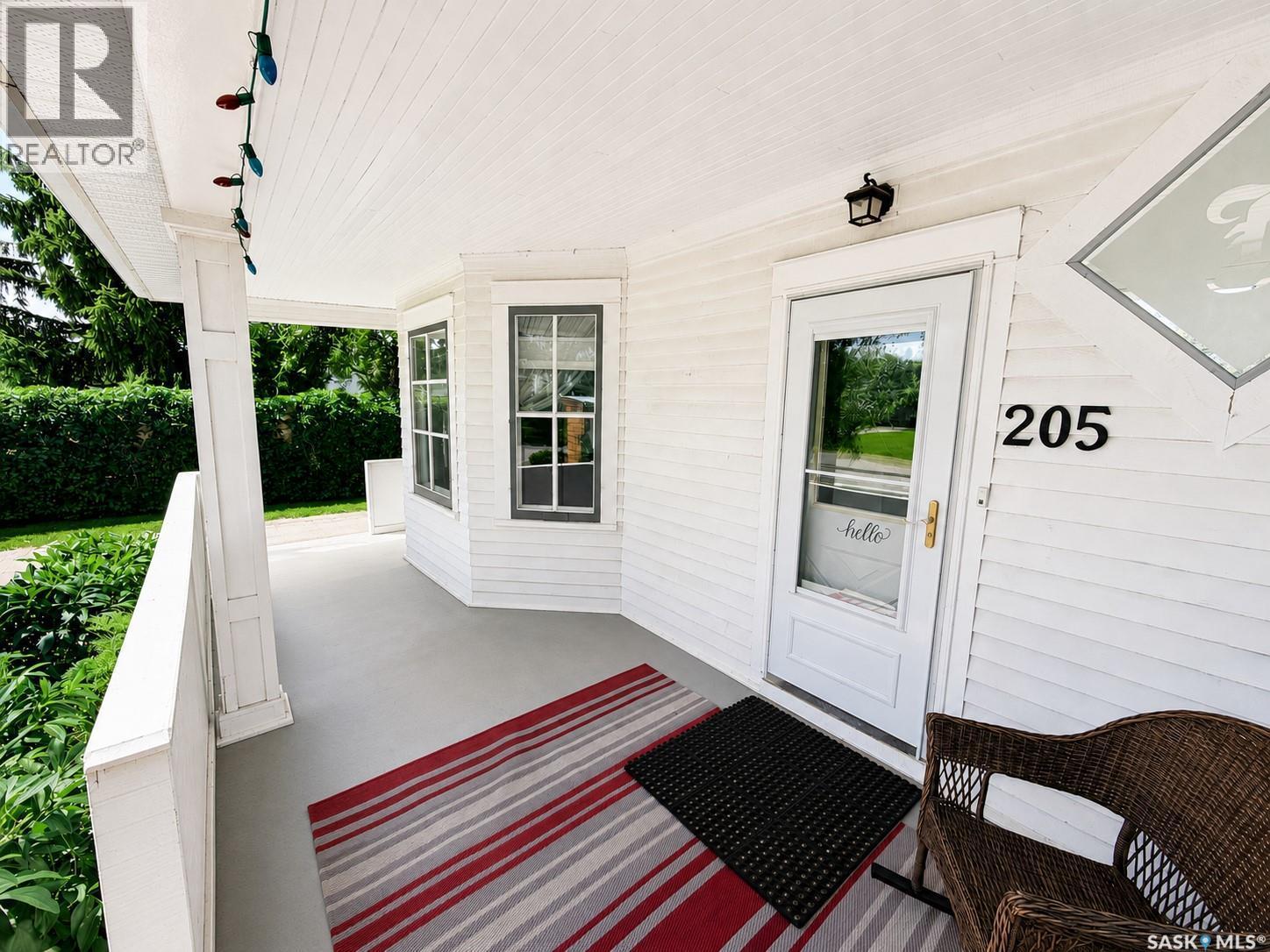 205 3Rd Avenue, Harris, SK - Outdoor With Deck Patio Veranda With Exterior
