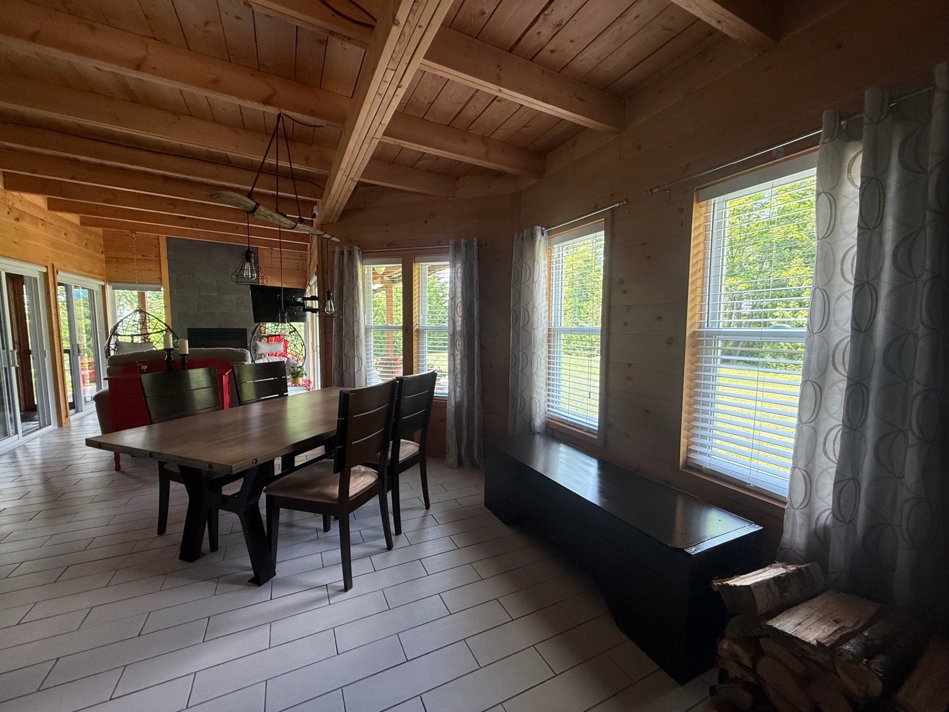 Dining Room - 741 Ch. De Moffet-Latulipe, Moffet, QC - Indoor Photo Showing Dining Room