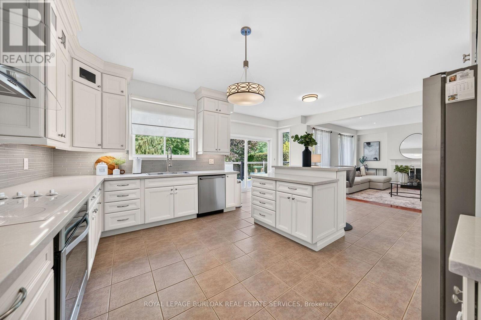 2203 Turnberry Road, Burlington, ON - Indoor Photo Showing Kitchen With Upgraded Kitchen