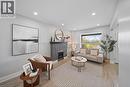 305 Weir Street N, Hamilton, ON  - Indoor Photo Showing Living Room With Fireplace 