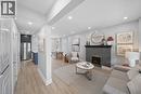 305 Weir Street N, Hamilton, ON  - Indoor Photo Showing Living Room With Fireplace 