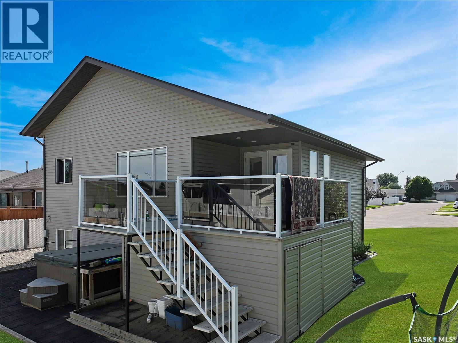 731 Adamson Crescent, Shellbrook, SK - Outdoor With Deck Patio Veranda With Exterior