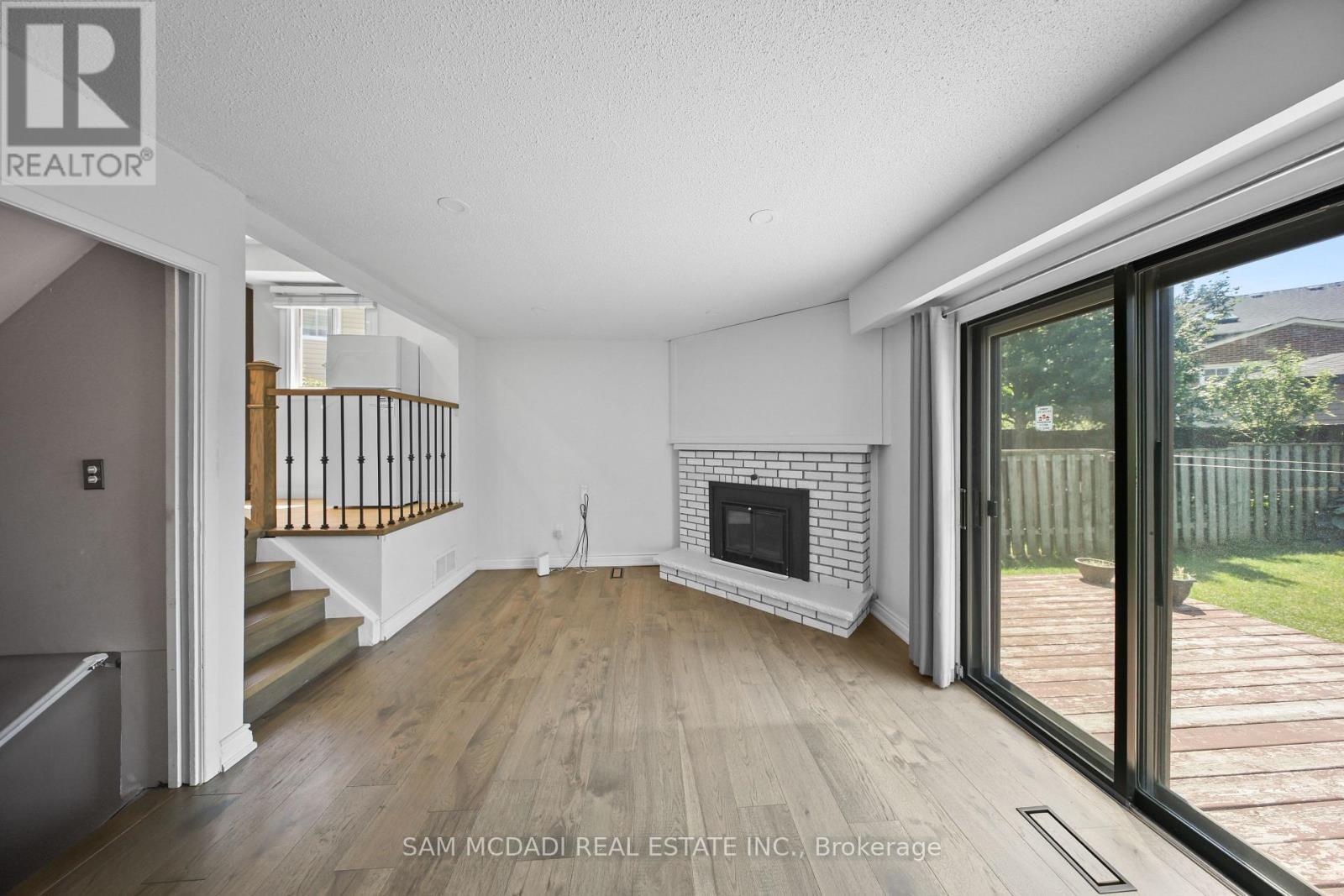 3949 Teakwood Drive, Mississauga, ON - Indoor With Fireplace