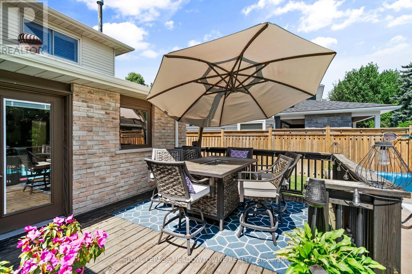 608 Moorelands Crescent, Milton, ON - Outdoor With Deck Patio Veranda With Exterior