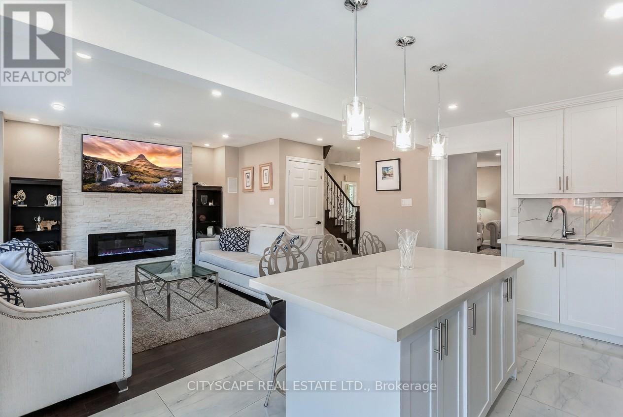 5259 Astwell Avenue, Mississauga, ON - Indoor With Fireplace