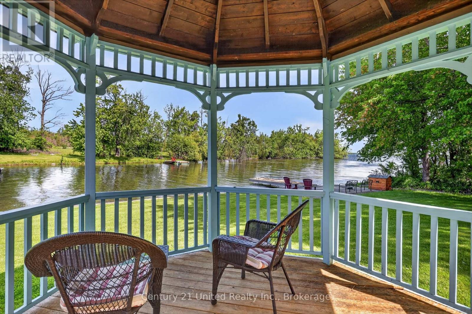 1190 Nuforest Drive, Selwyn, ON - Outdoor With Body Of Water With Deck Patio Veranda With Exterior