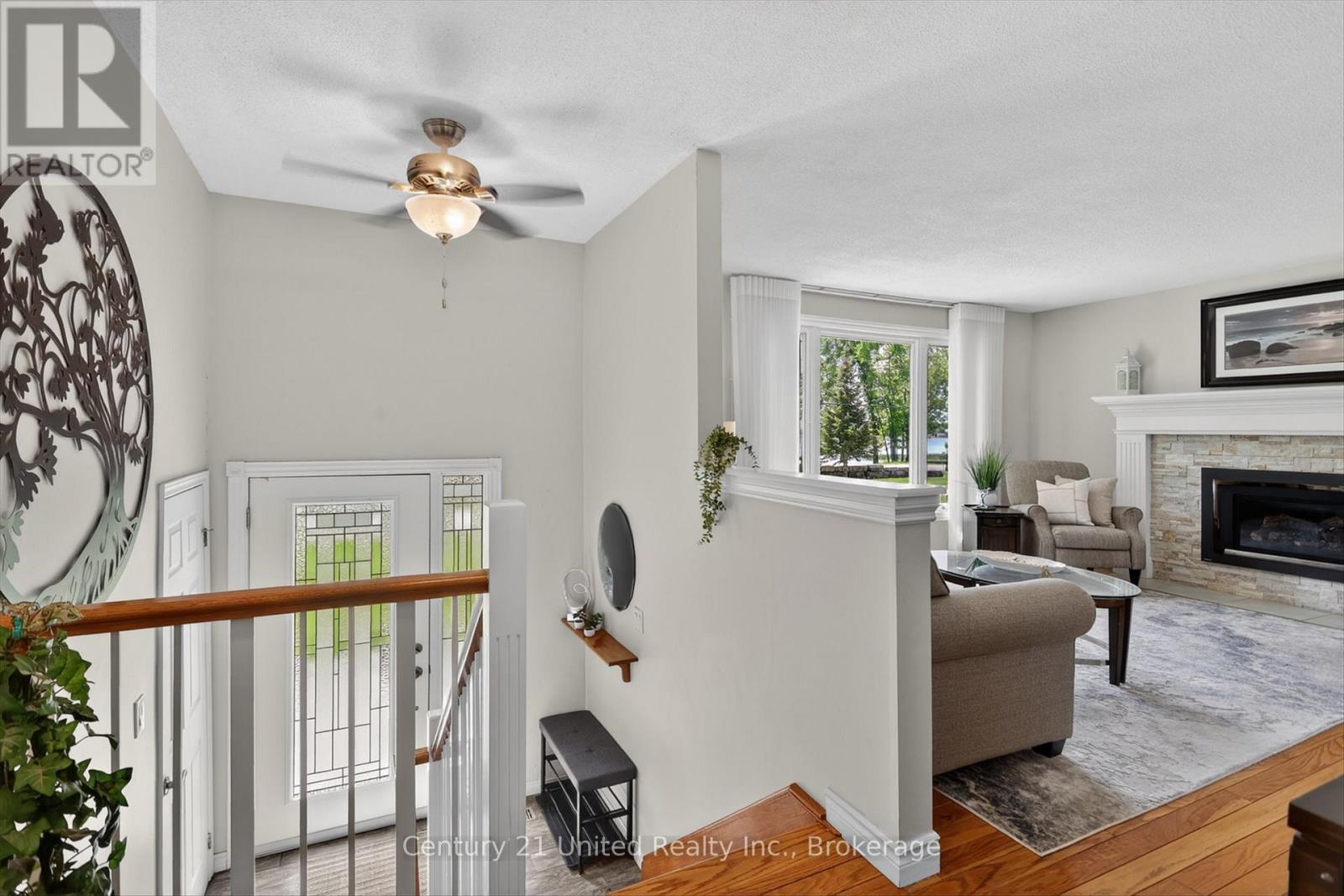 1190 Nuforest Drive, Selwyn, ON - Indoor Photo Showing Other Room With Fireplace