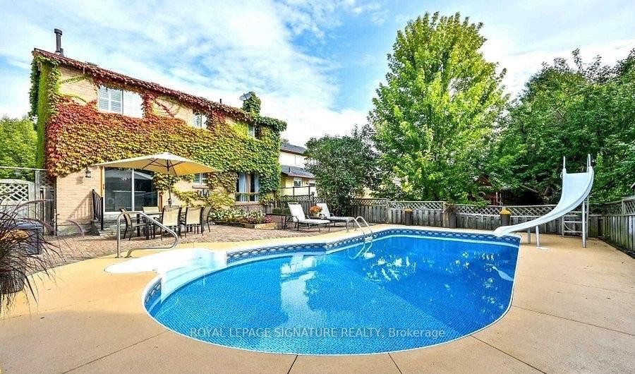 608 Springview Drive, Pickering, ON - Outdoor With In Ground Pool