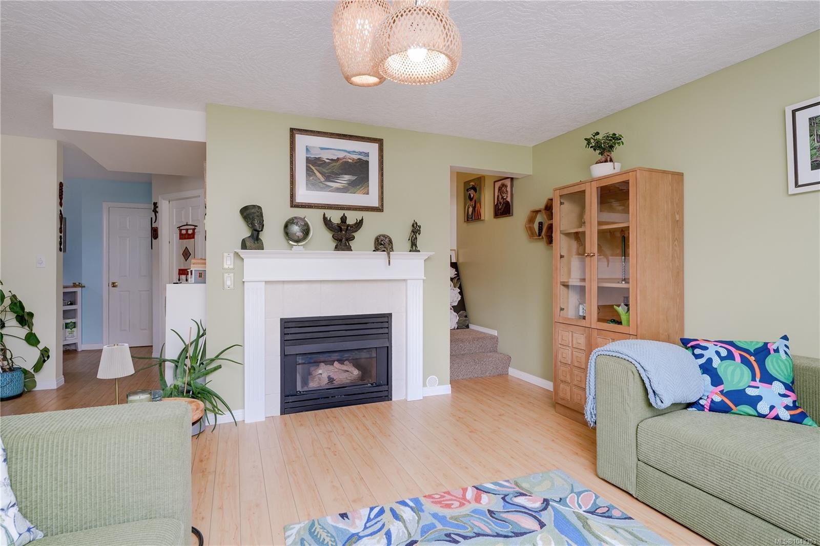 2165 Maple Ave, Sooke, BC - Indoor Photo Showing Living Room With Fireplace