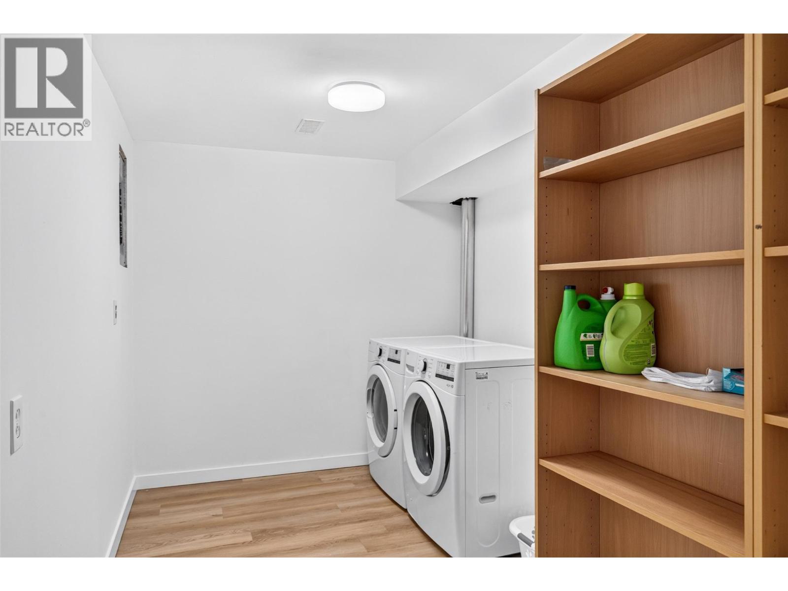 Downstairs Laundry Room - 2655 Applegreen Court, West Kelowna, BC - Indoor Photo Showing Laundry Room