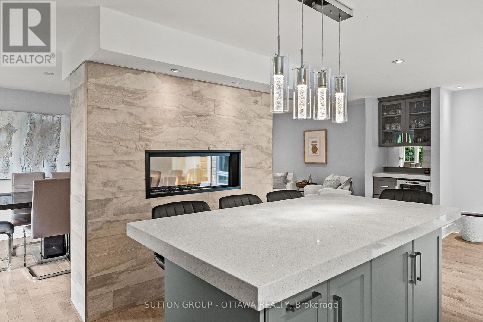 2450 Blackstone Crescent, Ottawa, ON - Indoor With Fireplace