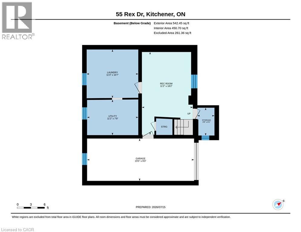 Floor plan - 55 Rex Drive, Kitchener, ON - Other