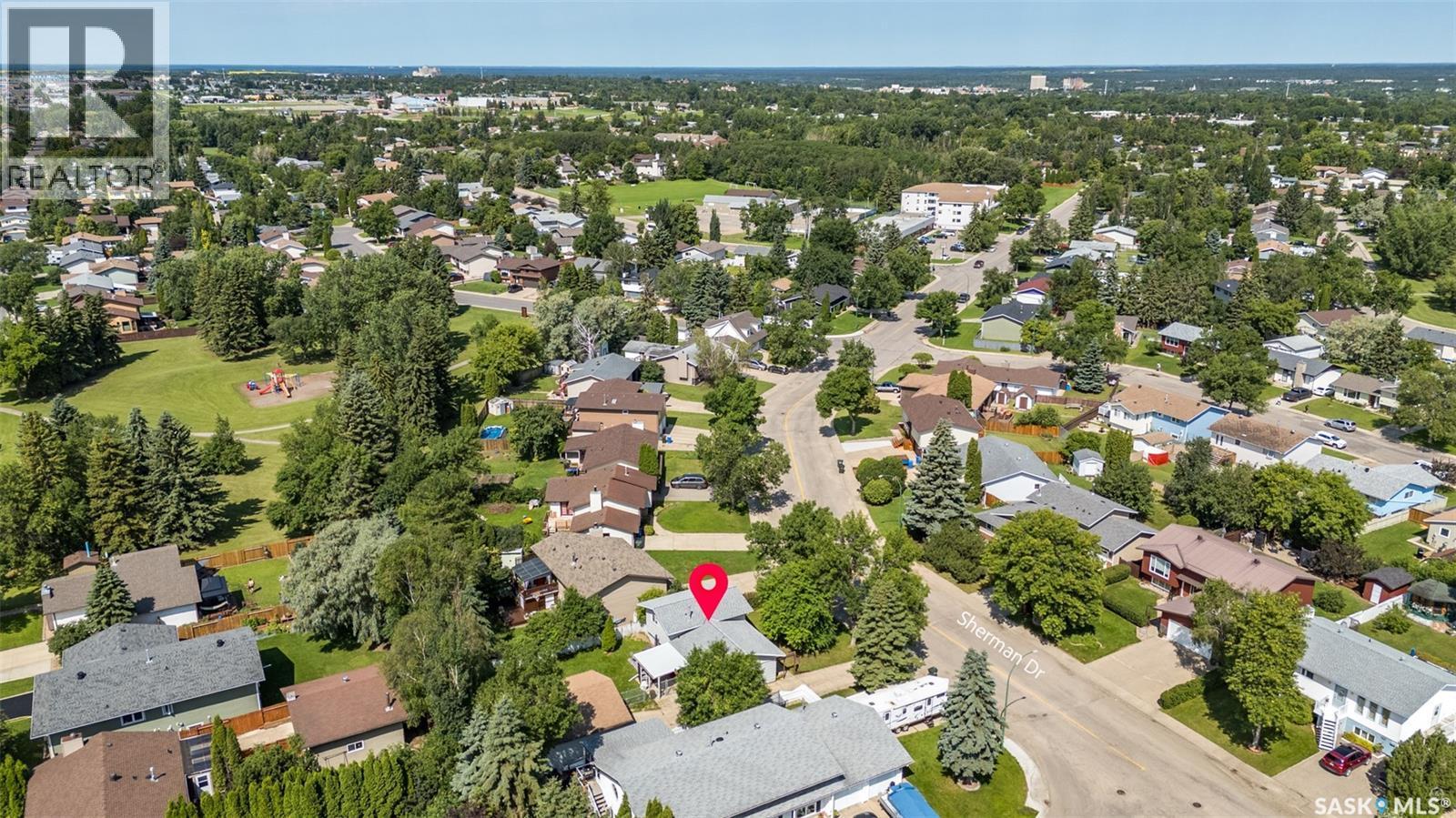 3075 Sherman Drive, Prince Albert, SK - Outdoor With View