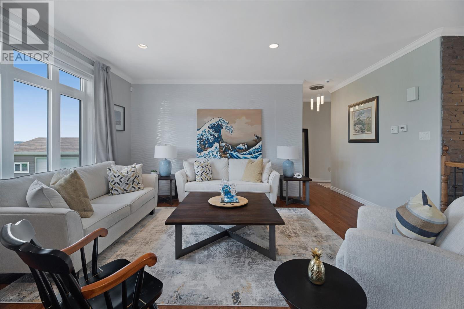 206 Summit Drive, Paradise, NL - Indoor Photo Showing Living Room