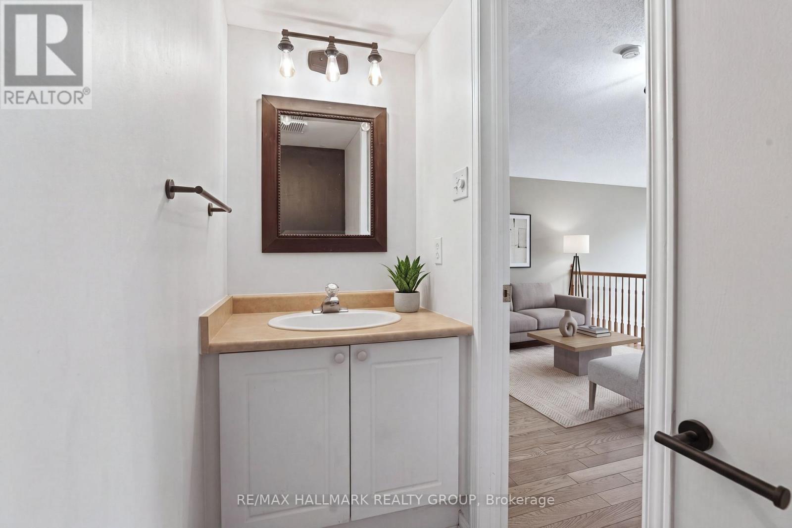virtually staged - 62 Briston Private, Ottawa, ON - Indoor Photo Showing Bathroom