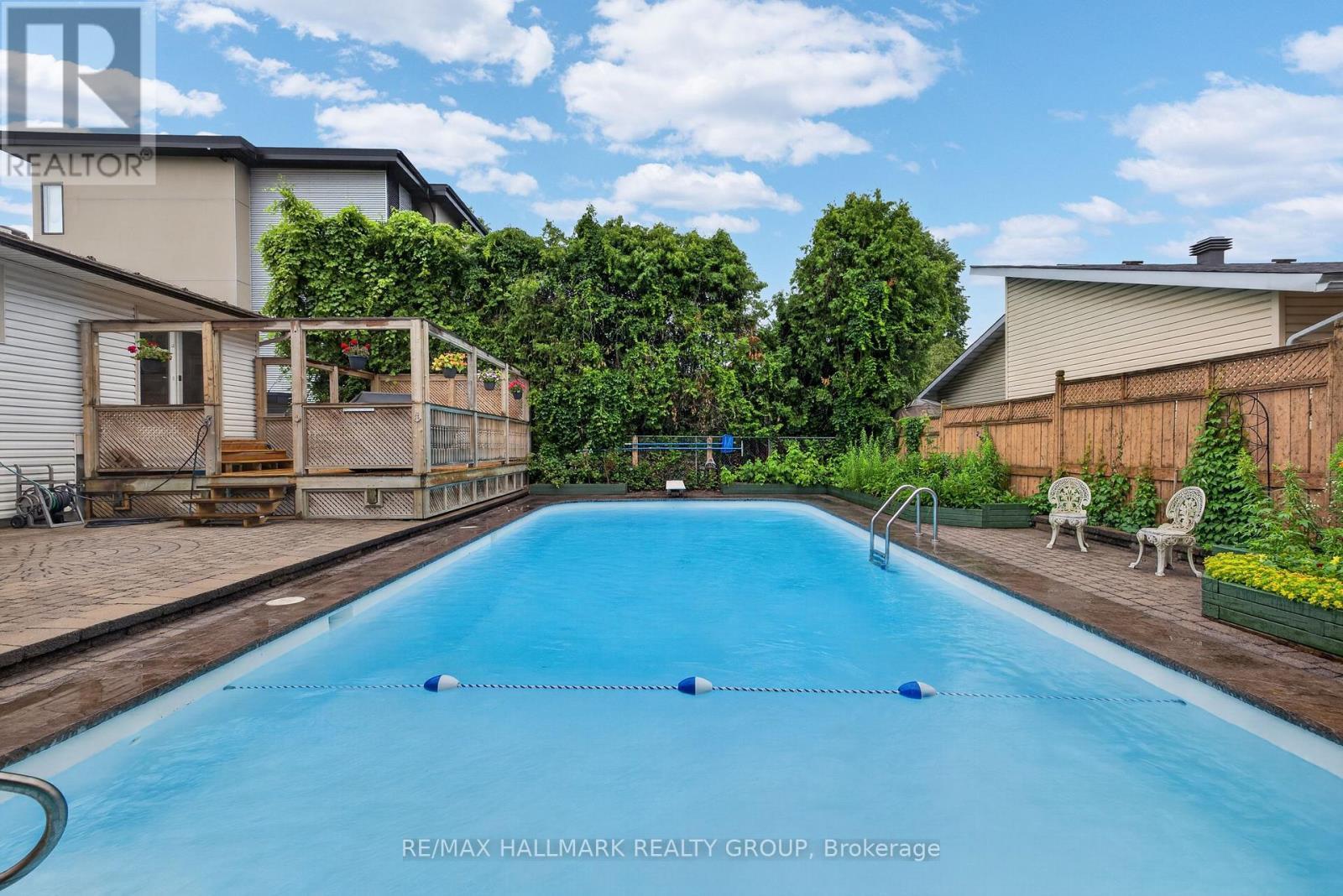1100 Bathgate Drive, Ottawa, ON - Outdoor With In Ground Pool