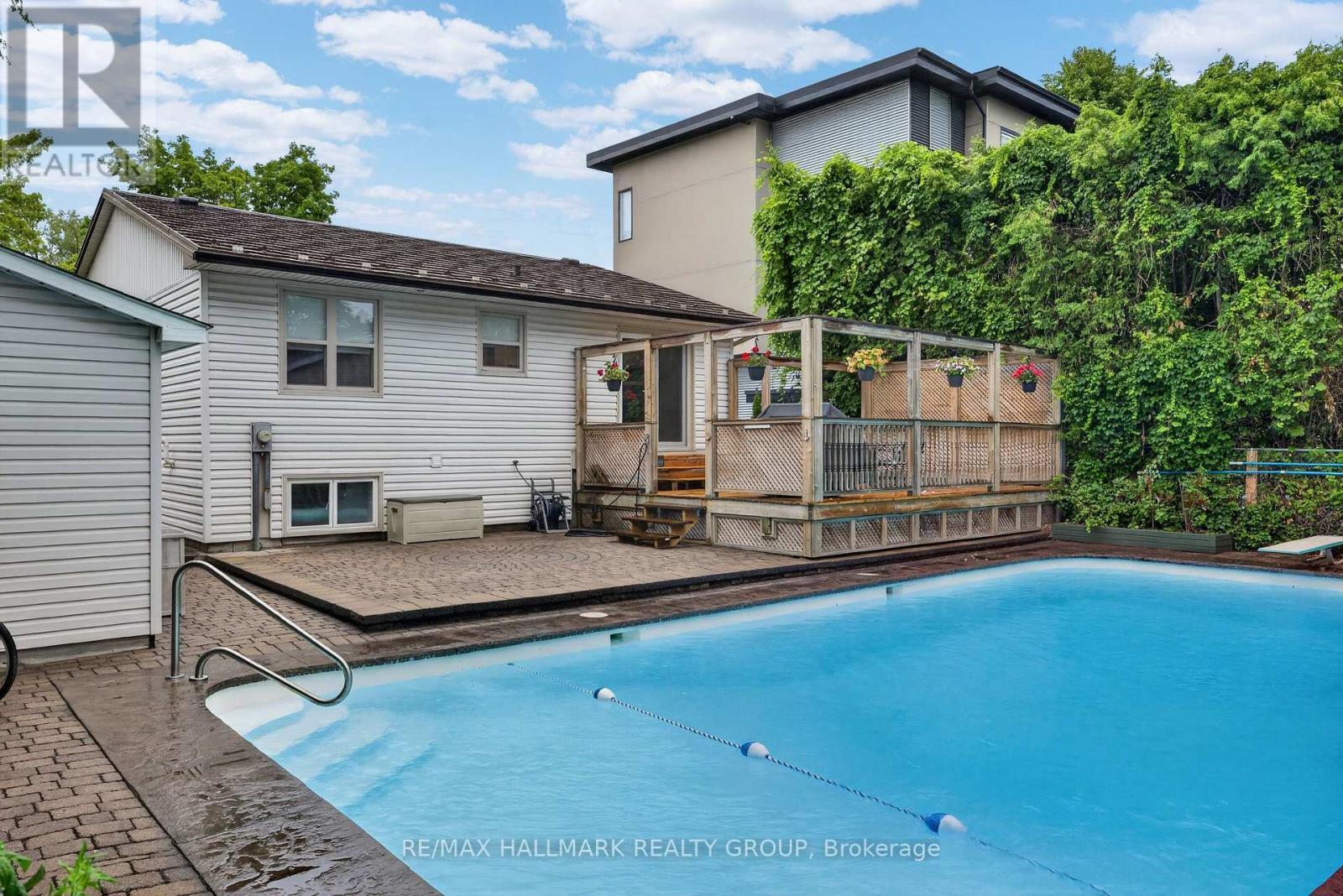 1100 Bathgate Drive, Ottawa, ON - Outdoor With In Ground Pool With Deck Patio Veranda