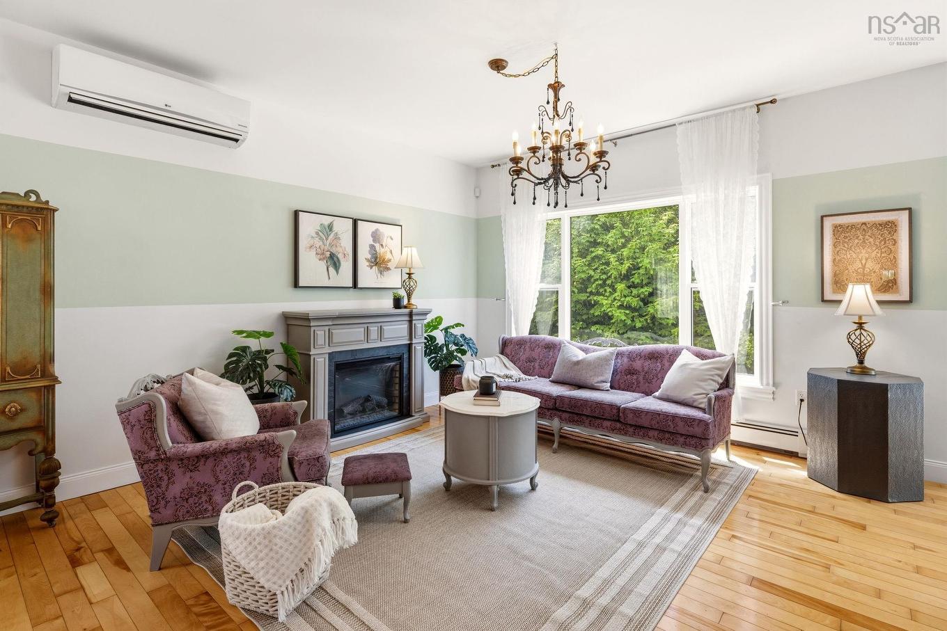 68 Walter Havill Drive, Halifax, NS - Indoor Photo Showing Living Room With Fireplace