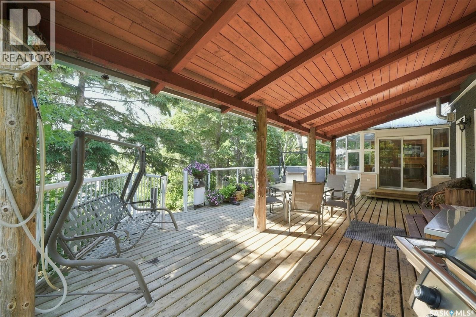 Siba Beach, Wakaw Lake, SK - Outdoor With Deck Patio Veranda With Exterior