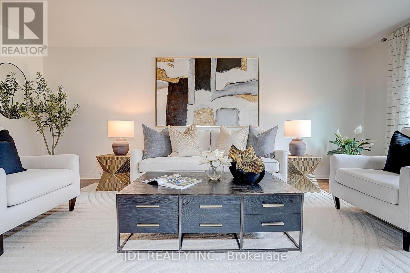 20 Mossgrove Trail, Toronto, ON - Indoor Photo Showing Living Room