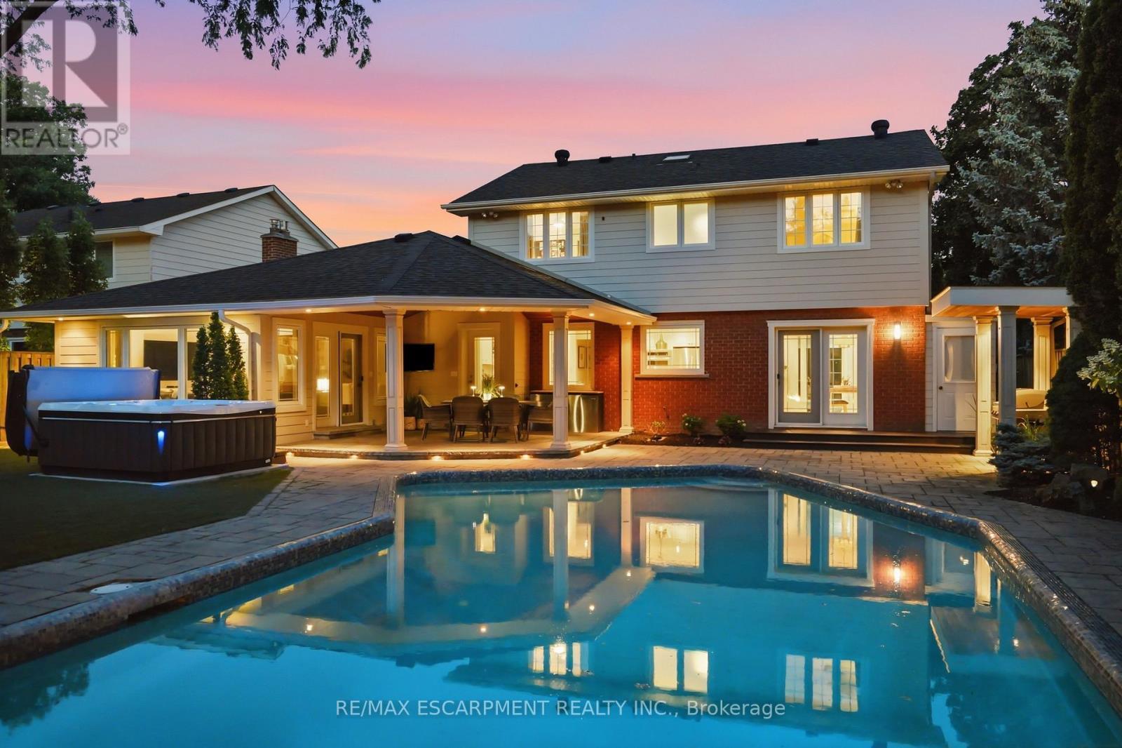 Welcome Home! - 4461 Tremineer Avenue, Burlington, ON - Outdoor With In Ground Pool With Deck Patio Veranda